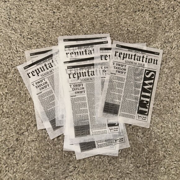 Taylor Swift Reputation Stadium Tour Confetti - Picture 1 of 1